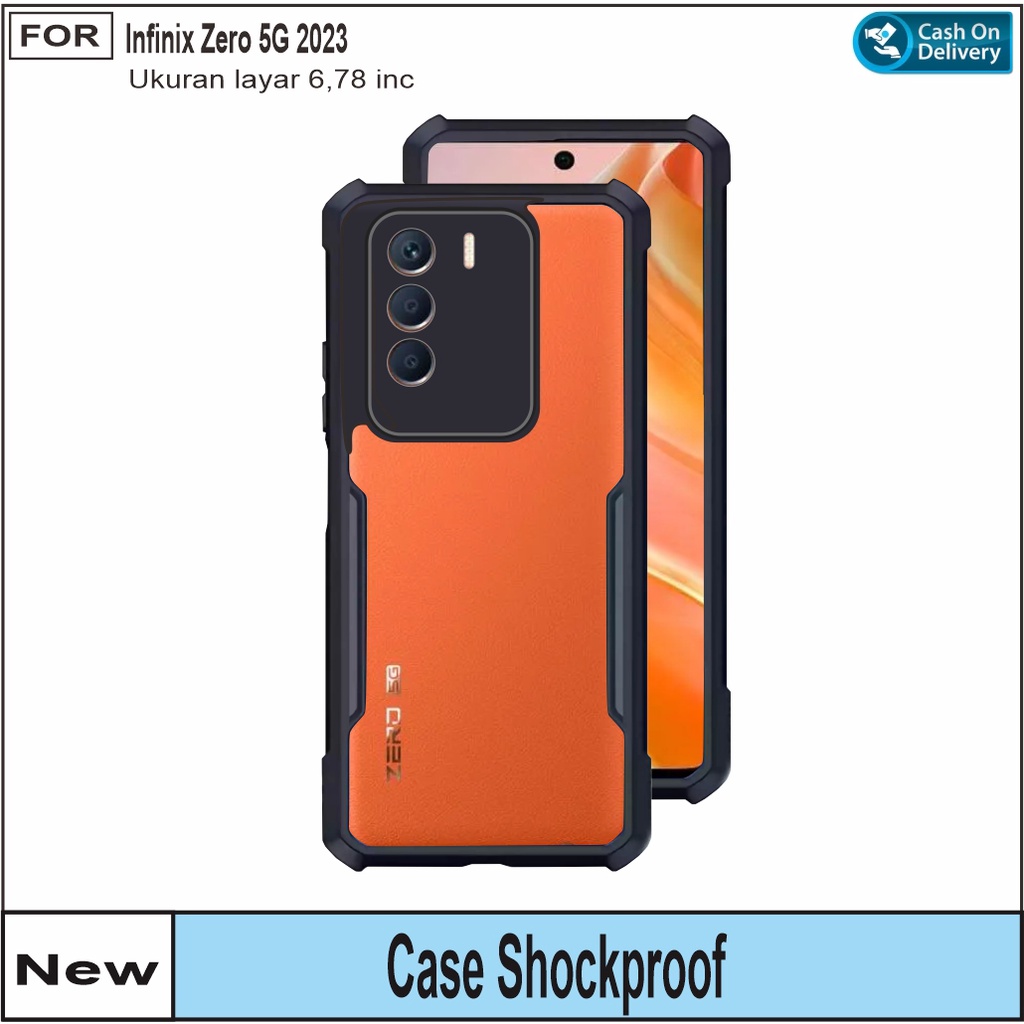 Hard Case Infinix Zero 5G 2023 Casing Shockproof