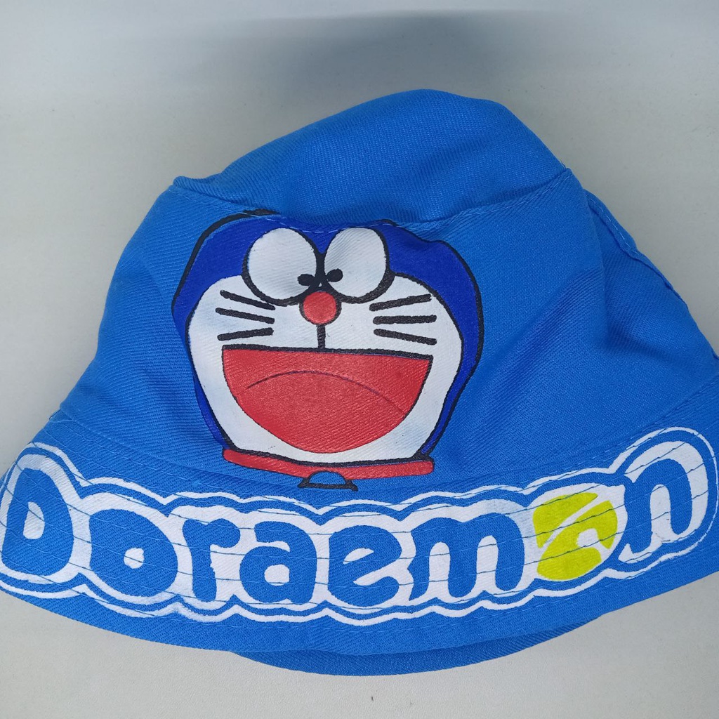 Topi Bucket Anak Sablon Karakter Kartun Snoopy | Bucket Anak Batman | Bucket Anak Doraemon