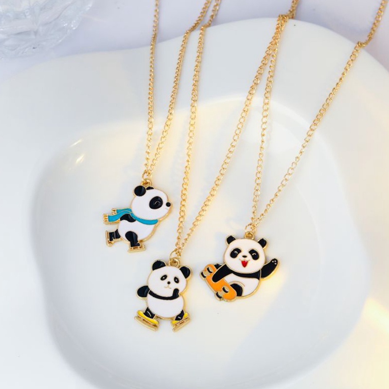 Fashion Panda Kalung Untuk Wanita Pesona Rantai Kalung Chokers Kerah Perhiasan Hadiah