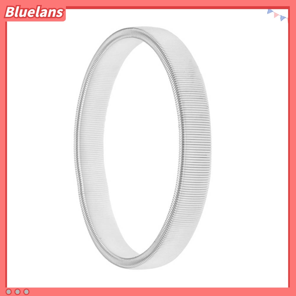 [BLS] Sederhana Pria Musim Semi Manset Bartender Bangle Elastis Gelang Cincin Logam Gelang