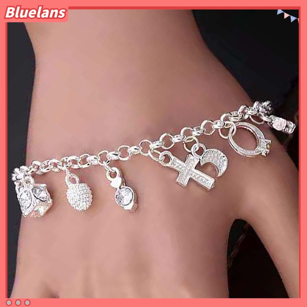 [BLS] Gelang Wanita 13temakan Pesona Bohemian Perhiasan Electroplated Tahan Lama Bracelet Untuk Pesta