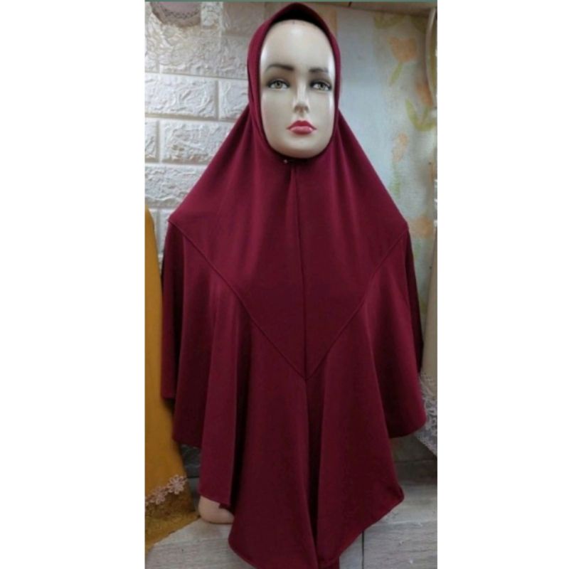 YASMIN Jilbab Bergo Khimar Jersey Premium ITY Korea