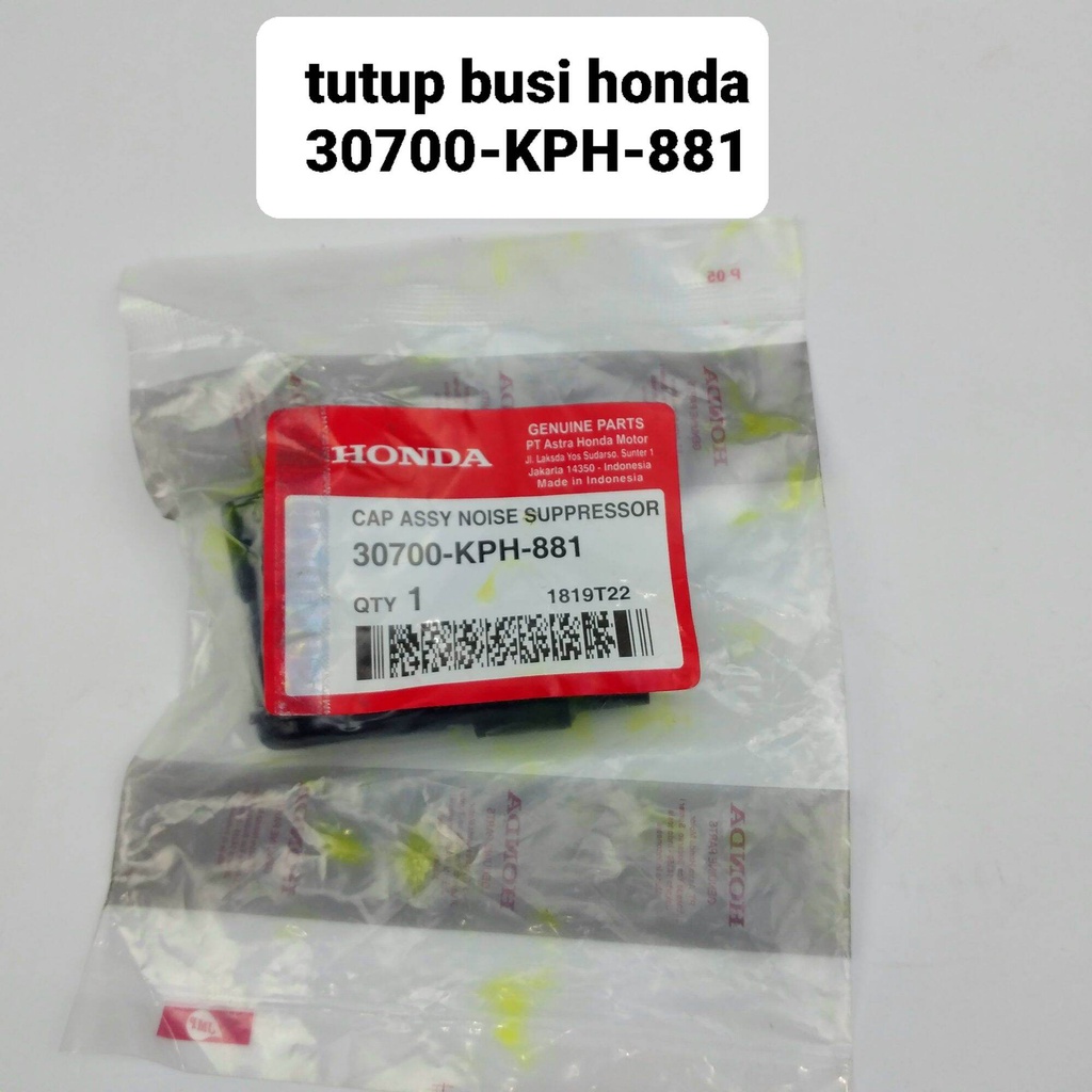 tutup busi motor grand KPH - dop busi sepeda motor honda supra