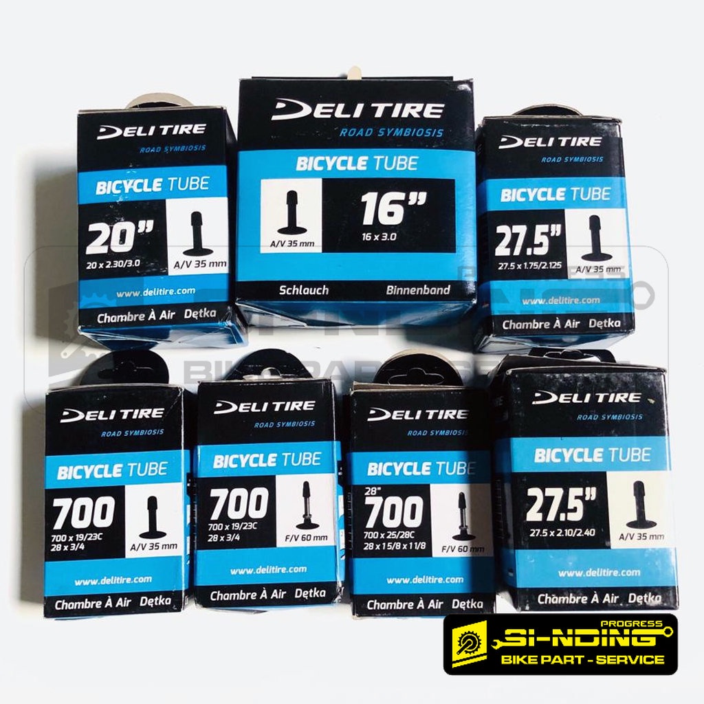 Ban Dalam Sepeda Delitire Swallow 16 18 20 22 26 27.5 700 700c X 1 3/8 1.00 1.50 1.75 1.95 2.10 2.25