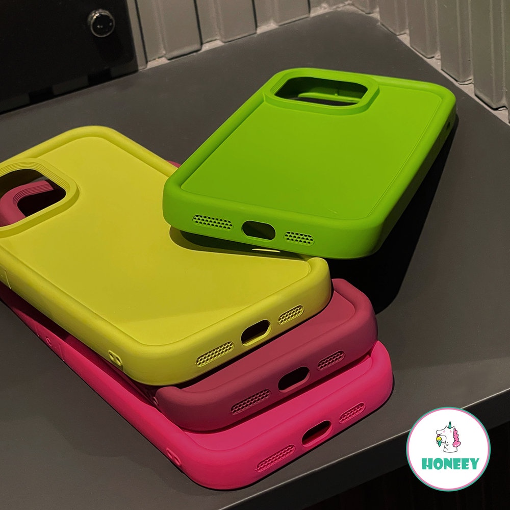 Korea Lucu Gelembung Macaron Permen Soft Phone Case Untuk iPhone 14 Pro Max13 12 Pro Max11 Case iPhone XR XS Shockproof Silicone Cover