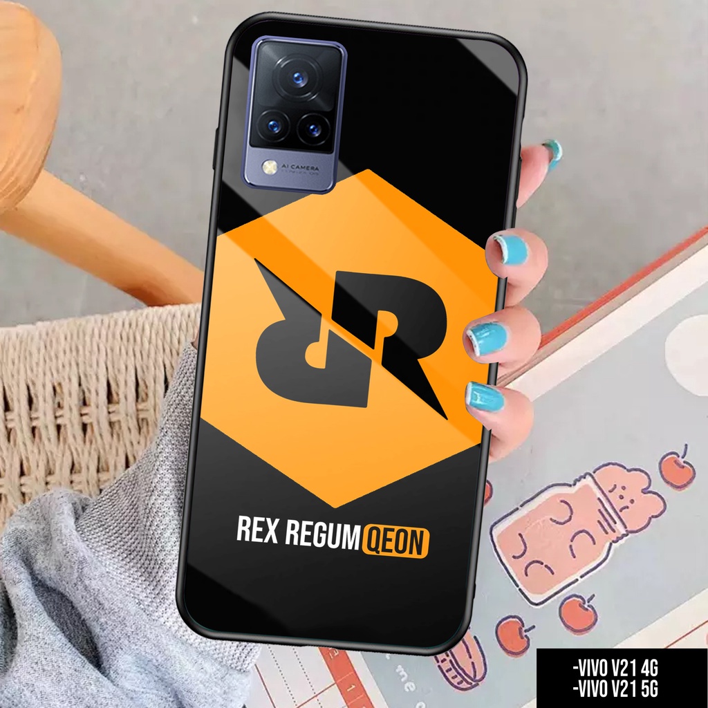 CASE Vivo V21 4G / V21 5G - Casing Vivo V21 4G / 5G Terbaru king store [ RRQ ] Silikon Vivo V21 4G /