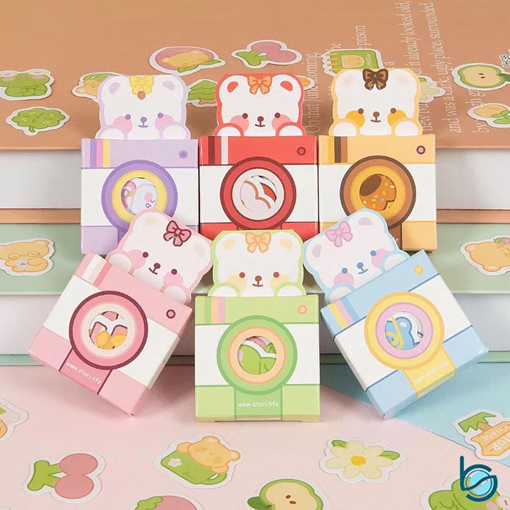 

40PCS/Bag Stiker Kertas Gambar Kucing Kawaii Untuk Diary Jurnal Scrapbook Bullet Journaling - Best Stationary