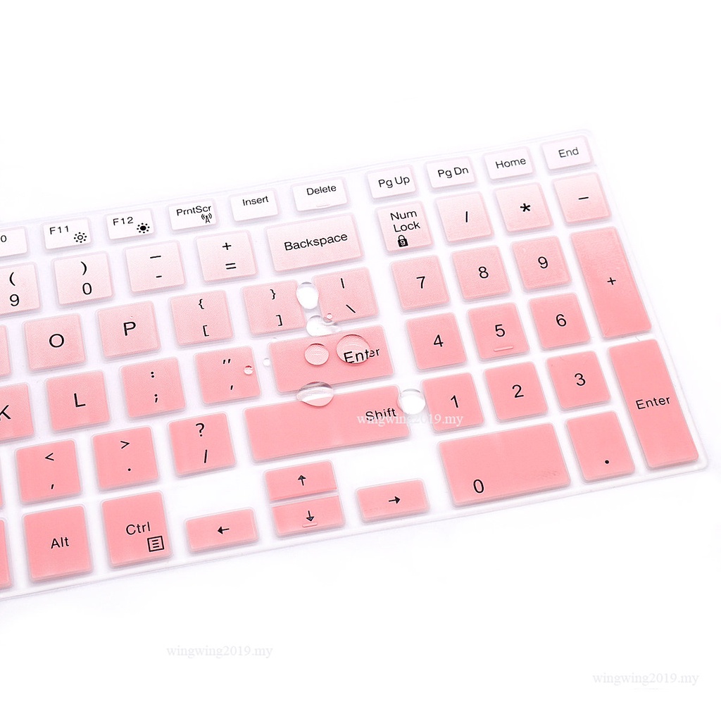 Cover Keyboard Bahan Silikon Untuk Dell G3/G5/G7 G3579 G3779 G5587 7855 7577 7588 Untuk Dell Inspiron 15-5565 15-5567 Kulit Pelindung