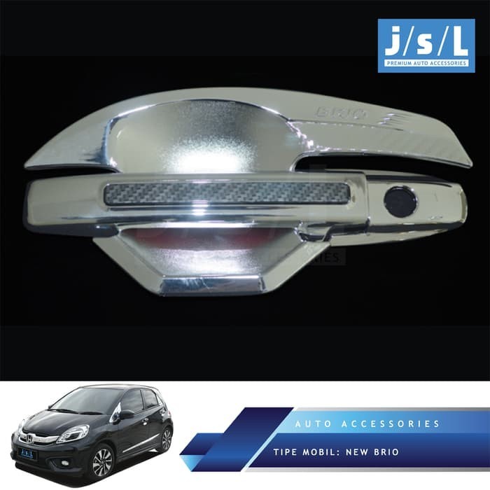 New Brio Outer Handle Cover Elegant Chrome/Aksesoris Brio