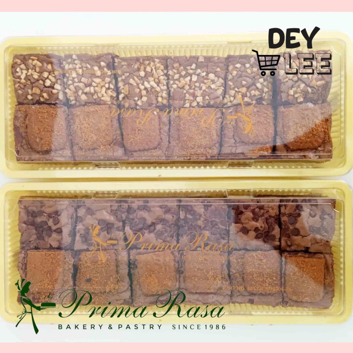 

PRIMARASA Brownies Panggang Lotus Biscoff ALL VARIANT Oleh-Oleh Bandung