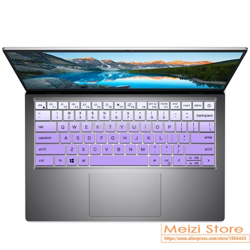 Silikon Laptop Untuk Dell Inspiron13 5310 2021 Lintang Dell3420 14inch Inspiron 14 7000 7415 5410 5410 5415 5418 Kulit Penutup Keyboard