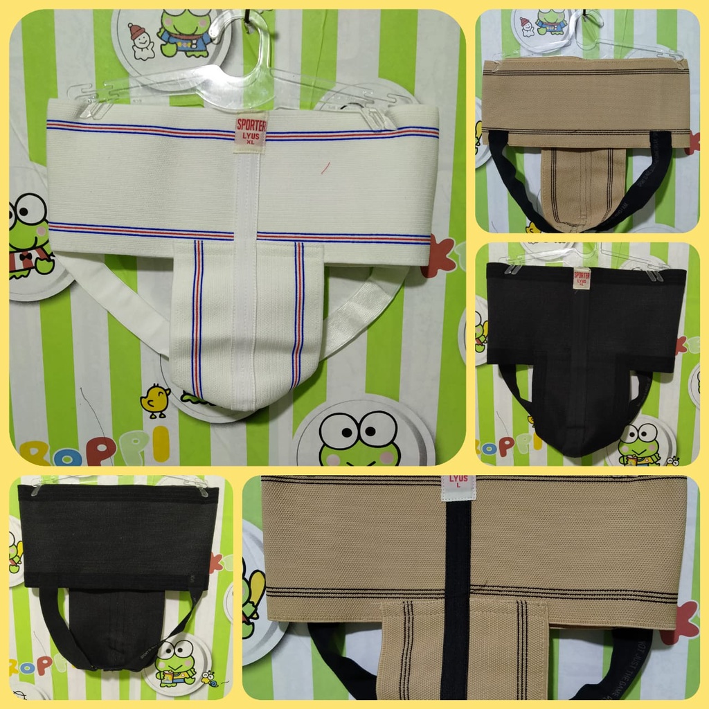 3 PCS Celana Dalam Supporter Turun Berok/ Celana Dalam Sporter OlahRaga/ CD Pria multicolour/GALLERY