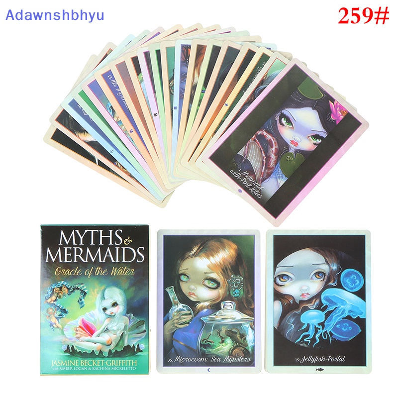 Adhyu 2021kartu Tarot Deck Retro Fortune Telling Ramalan Kartu Oracle Table Game ID