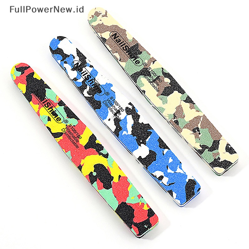 Power 5Pcs Amplas Kuku Penderita Acrylic Manicure Care Files Art Surface Sponge ID