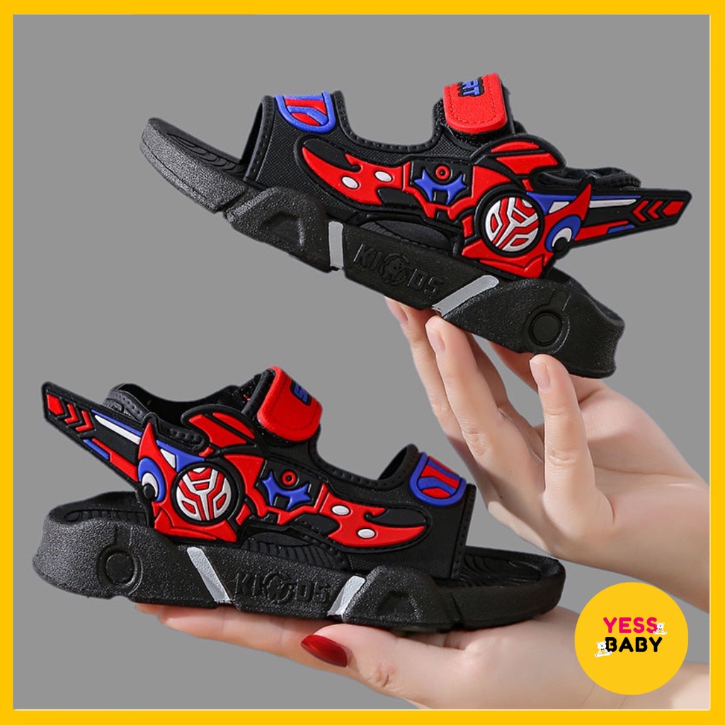 [COD] YESSBABY CYBER Sepatu Sandal Gunung Robot Anak Laki Laki Import Termurah Kekenian Kasual