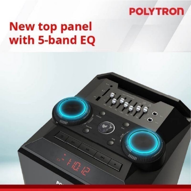 POLYTRON SPEAKER AKTIF BLUETOOTH PAS 8C28 / SPEAKER ACTIVE BLUETOOTH + RADIO