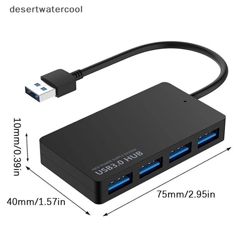 Deid USB HUB USB 3.0 4port Tipe C HUB Adapter Konvertor Kabel Data Kecepatan Tinggi Martijn