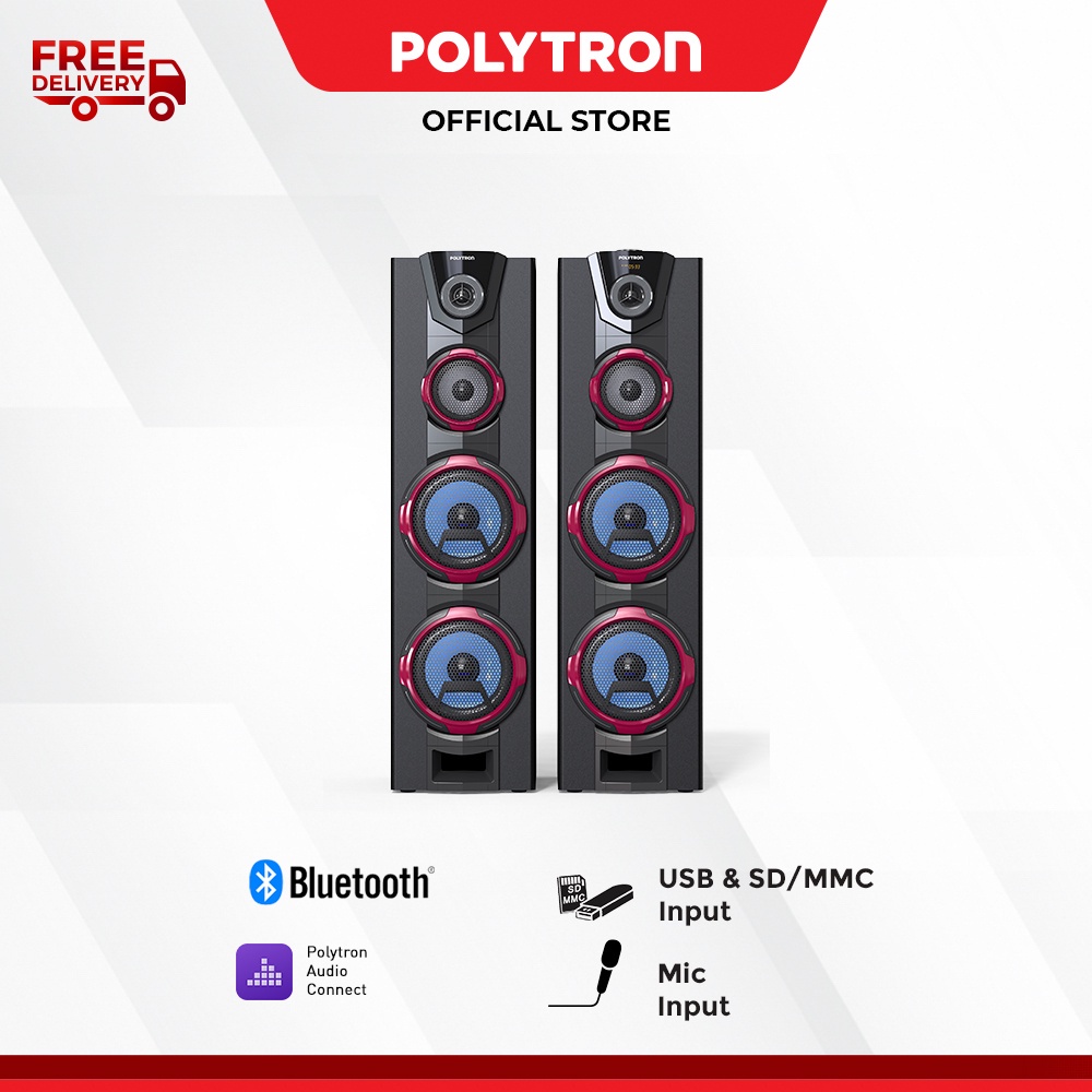 Speaker Active POLYTRON PAS 8F28 Garansi Resmi