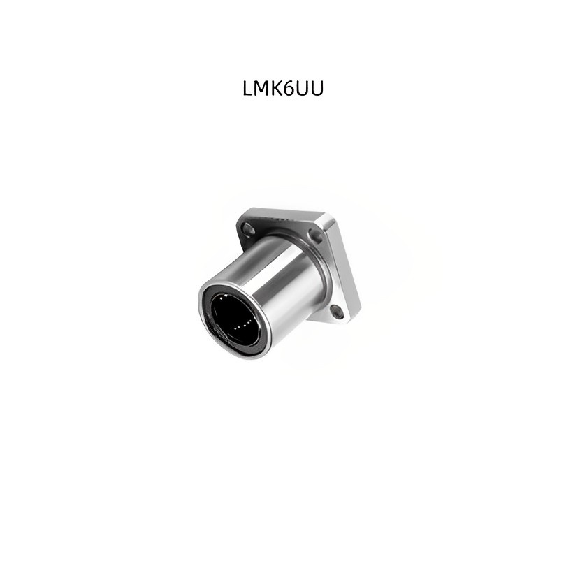 Lmk6 /8 /12 /16 /20 /25UU Square Flange Linear Ball Bearing