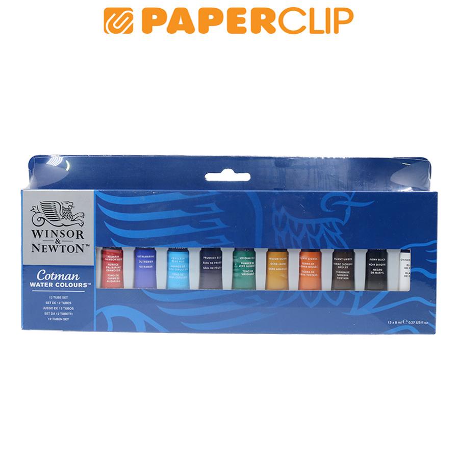 

CAT AIR / WATERCOLOUR WINSOR & NEWTON COTMAN TUBE SET 12 0390636CWC