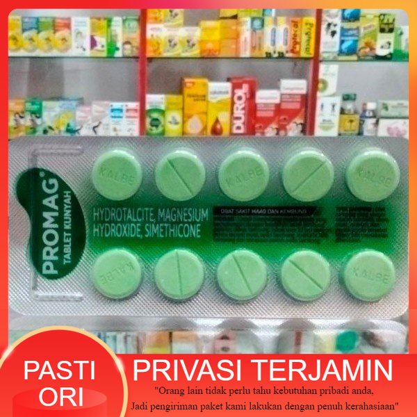 promag tablet Strip / obat asam lambung / maag
