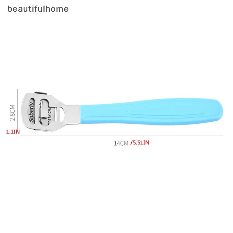 {beautifulhome} Beberapa Warna Perawatan Kaki Tahan Lama Pedicure Mesin Alat Cukur Penghilang Kulit Mati Keras Pemotong Jagung Shaver Pedicure Feet Tool.