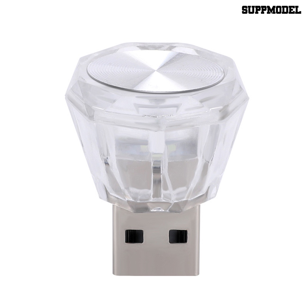 [SM]Lampu Ambient Mobil Antarmuka USB Plug And Play Buat Suasana Universal Mobil Miniatur Lampu Malam LED Aksesoris Interior