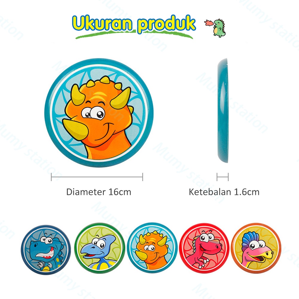 Mumystation Mainan Edukasi Anak Soft Boomerang Anak Flying Disk Game Outdoor