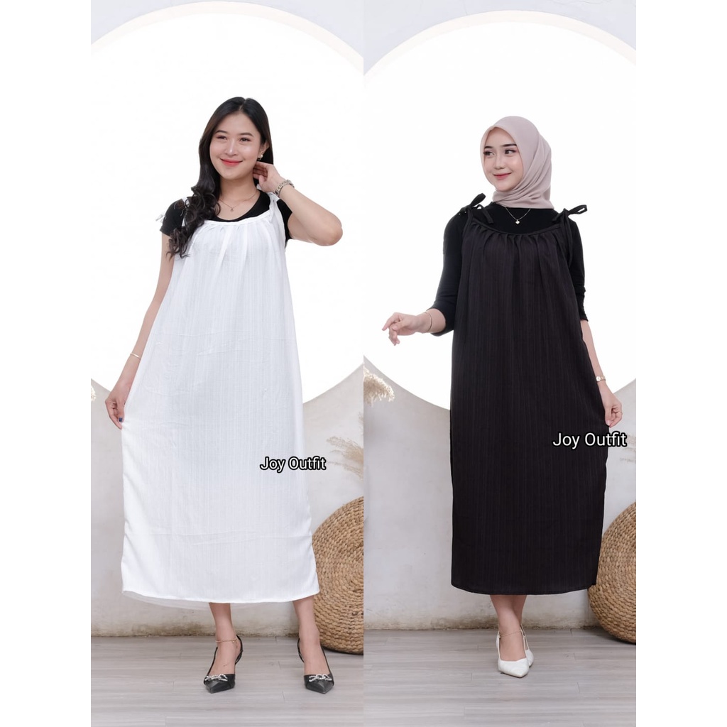 Yessa inner Panjang Polos Atasan Wanita Lady Crush Baby Crush bisa untuk inner bisa untuk outer dalaman baju remaja terbaru koleksi kekinian korean style