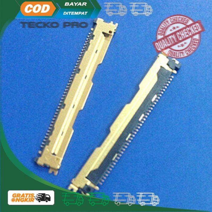 LVDS Kabel Soket Konektor LCD 30 Pin Original