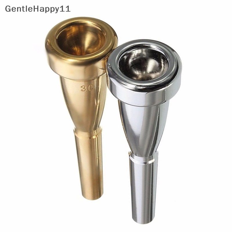 Gentlehappy Corong Terompet Profesional Ukuran Meg 3C /5C /7C Untuk Bach id Musik Pemula