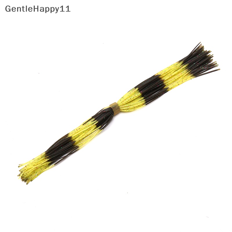 Gentlehappy 12ikat Rok Mix Silikon Untuk Jig Lures Squid Skirt Fly Tying Material id