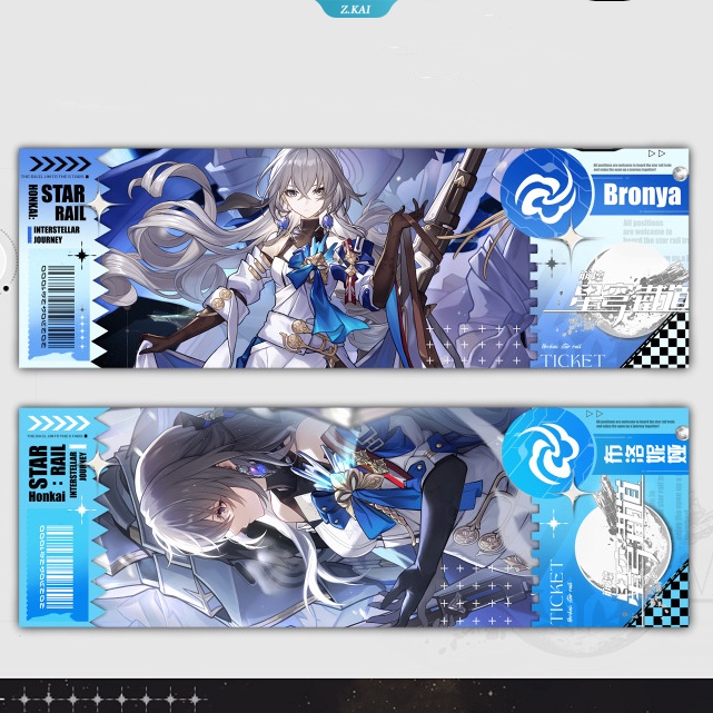 Honkai Star Rail Akrilik Card Bookmark Dan Heng Silver Serigala Seele Anime Alat Tulis Perlengkapan Sekolah Bookmark Untuk Hadiah Buku [ZK]