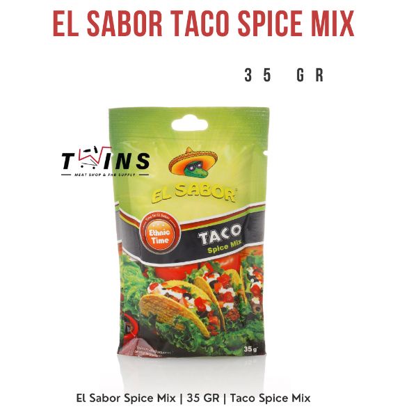 

EL SABOR TACO SPICE MIX 35 GR