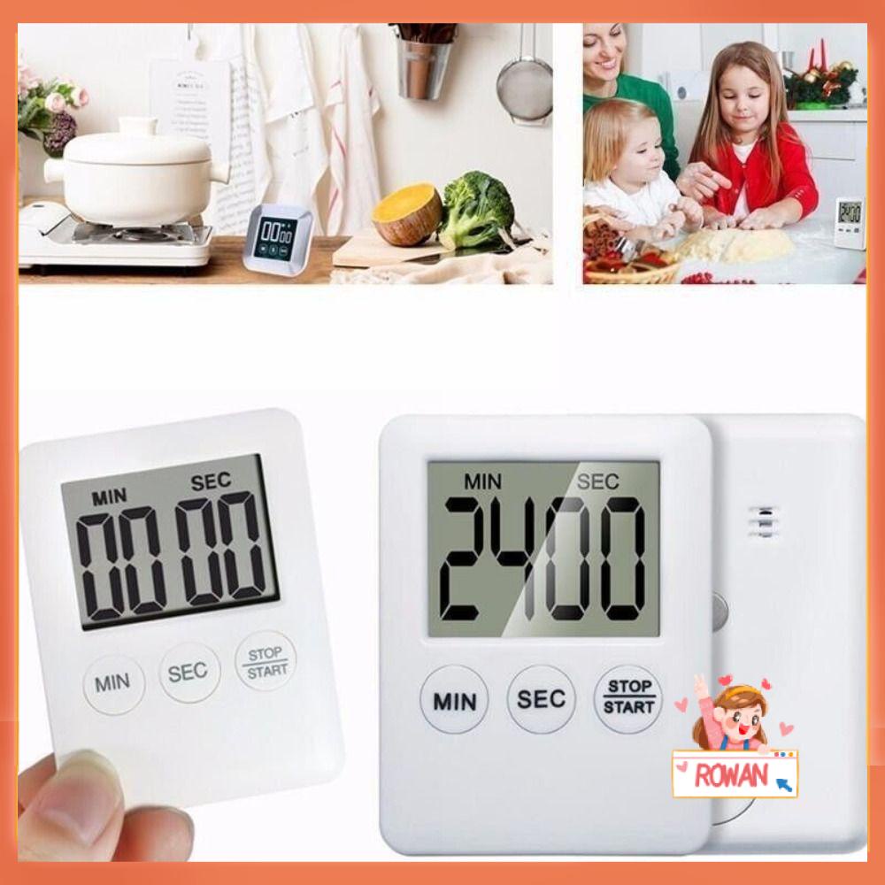 R-FLOWER Timer Dapur Multifungsi LCD Display Smart Home Alarm Masak