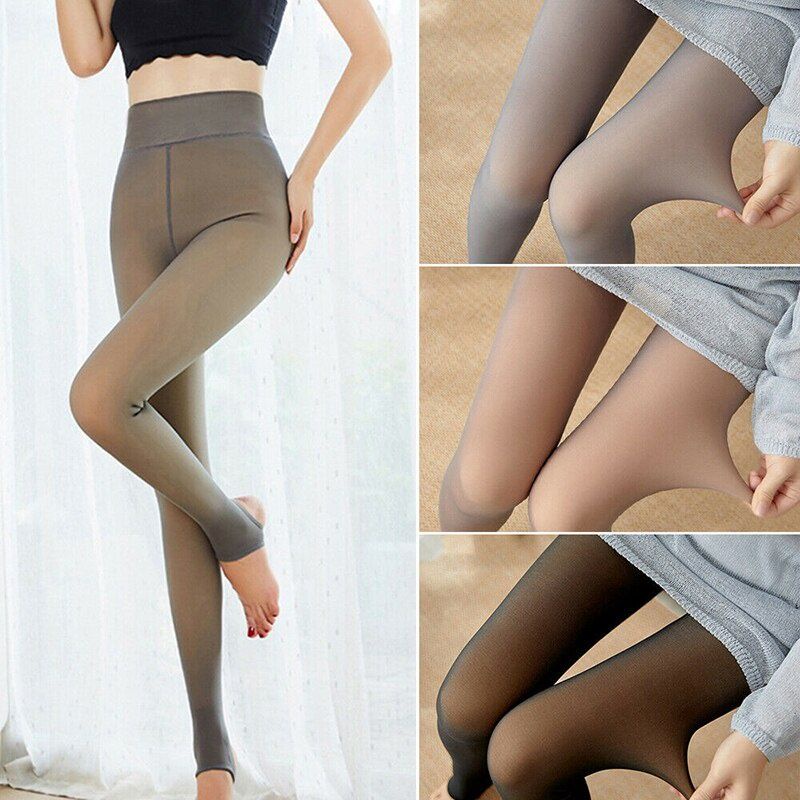 IMPORT WOMAN WINTER THERMAL LEGGING TWO TONE 220 GRAM CELANA CASHMERE MUSIM DINGIN