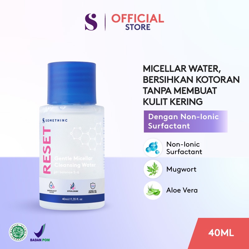 RADYSA - SOMETHINC Reset Gentle Micellar Cleansing Water - Magic Water Pembersih Wajah