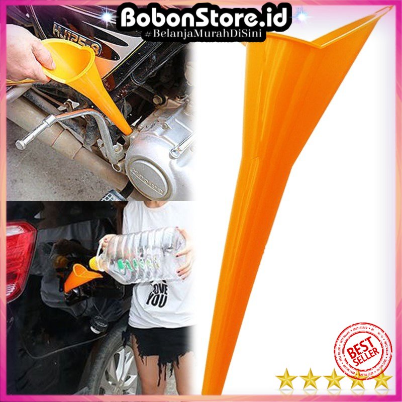 Torong / corong panjang oli minyak bensin air radiator motor mobil car oil funnel