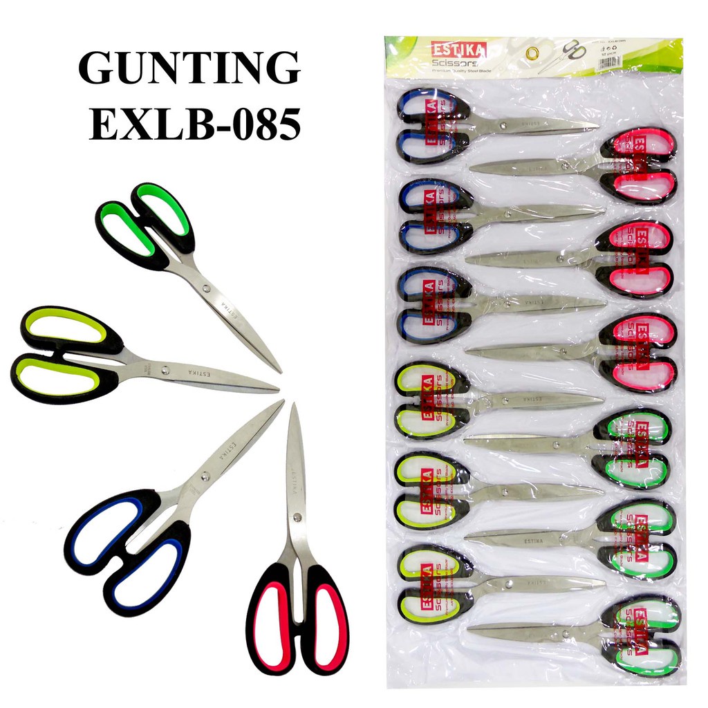 

TOKO RAHAYU - ESTIKA GUNTING KERTAS STAINLESS STEEL BESAR 8,5" EXLB 085