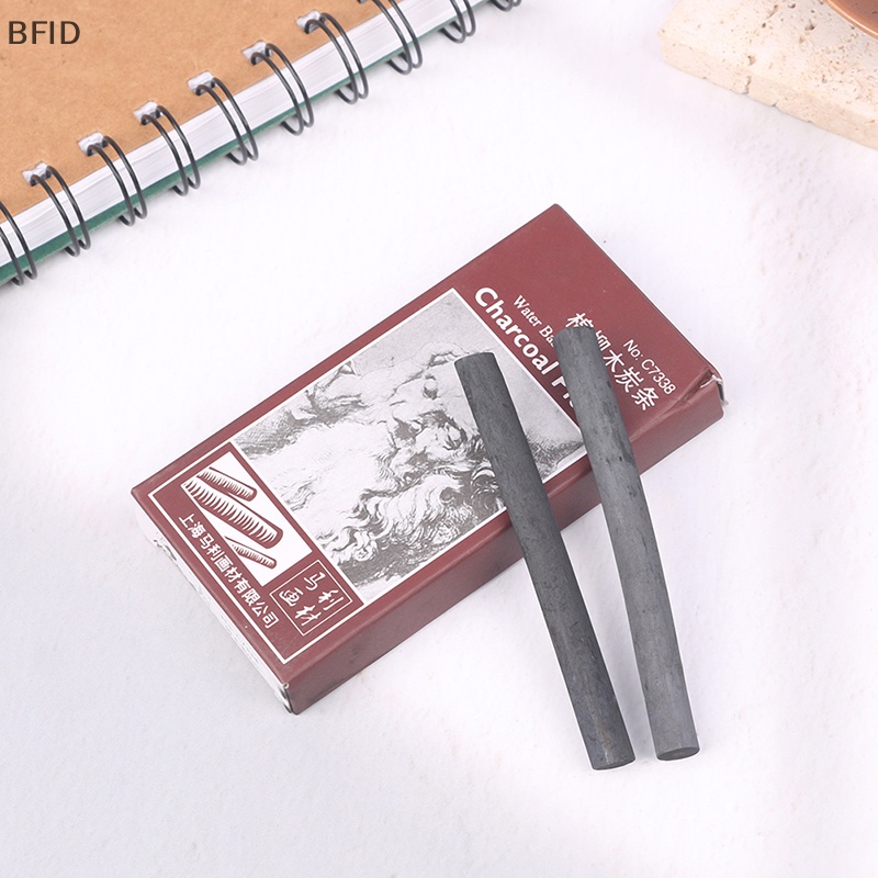 [BFID] 8pcs /pack Pensil Profesi Sketsa Gambar Willow Charcoal Bar Artis Art Crayons Paing Perlengkapan Gambar [ID]