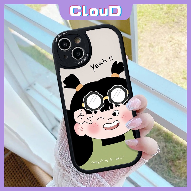 Pasangan Kartun Lucu Cowok Cewek Cover Untuk Infinix Hot 10 Lite 10s 10T 11 11s Pintar 6 5 Infinix Note8 Hot 11s 9 11 10T 10 10s Bermain Lucu Empuk Silicon Case Lovers Casing