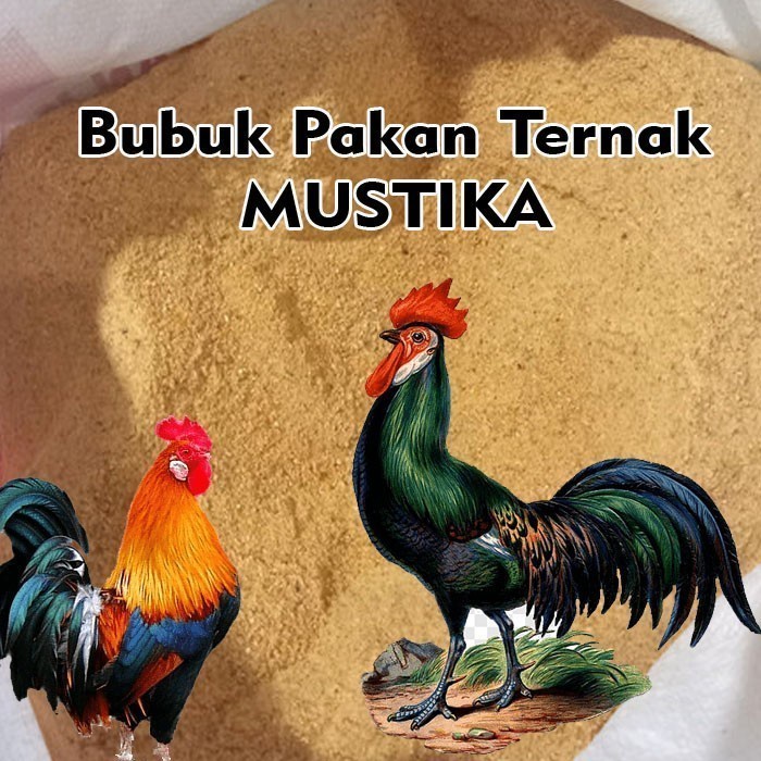 Pakan Ternak Ayam Hias 1 Kg Penambah Berat Nafsu Makan Kalsium Telur