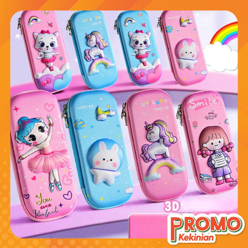 

PROMO KEKINIAN S5626 Kotak Pensil / Tempat Pensil Anak Gambar 3D Bahan EVA Anti Air / Tempat Pensil 3D Model Terbaru / Kotak Alat Tulis