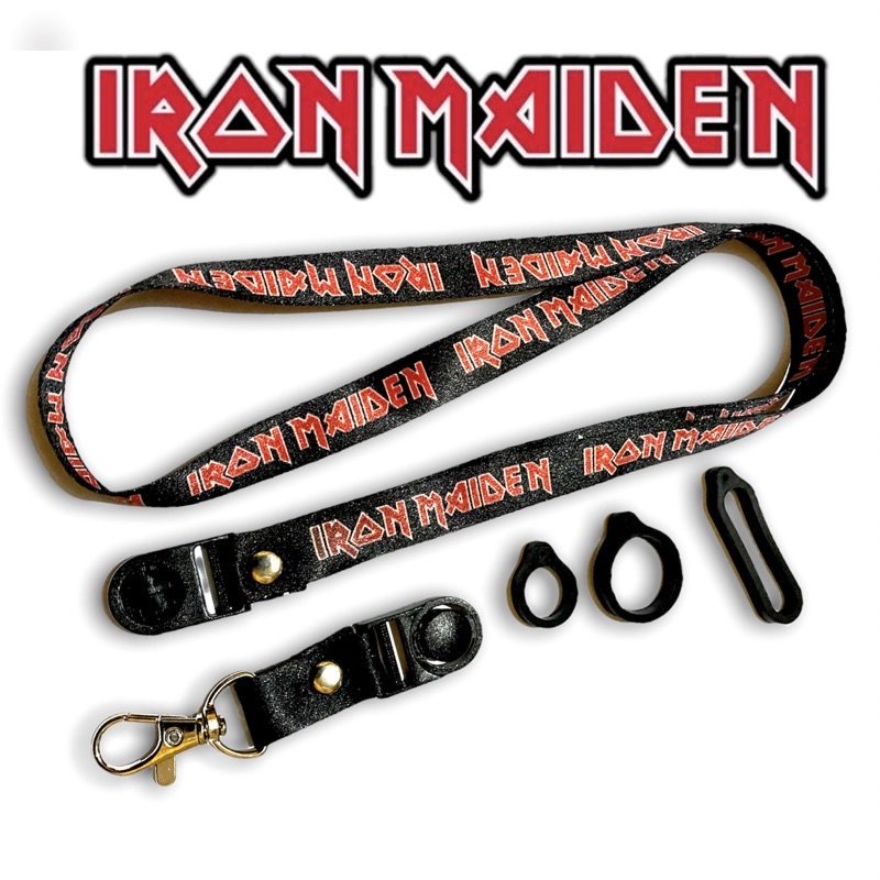 

IRON MAIDEN LANYARD HP POD FREE ORING 3PCS
