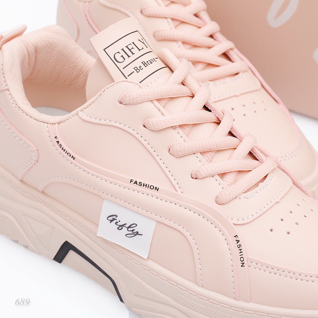 GIFLY Delian Sepatu Sneakers Wanita Import 689