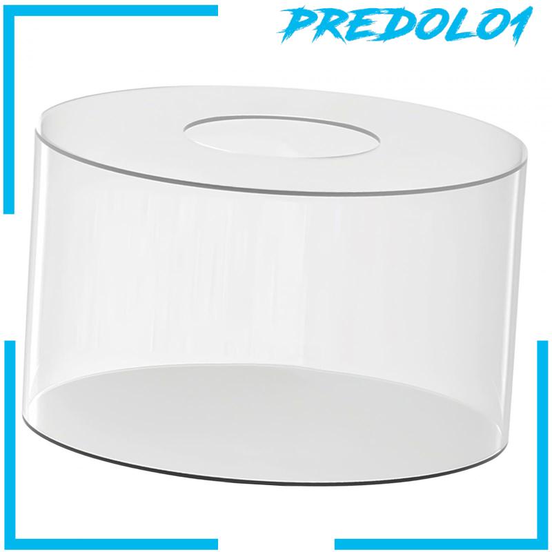 [Predolo1] Cake Tier Round Clear Acrylic Stand Kue Untuk Perlengkapan Pesta Tabletop Pernikahan