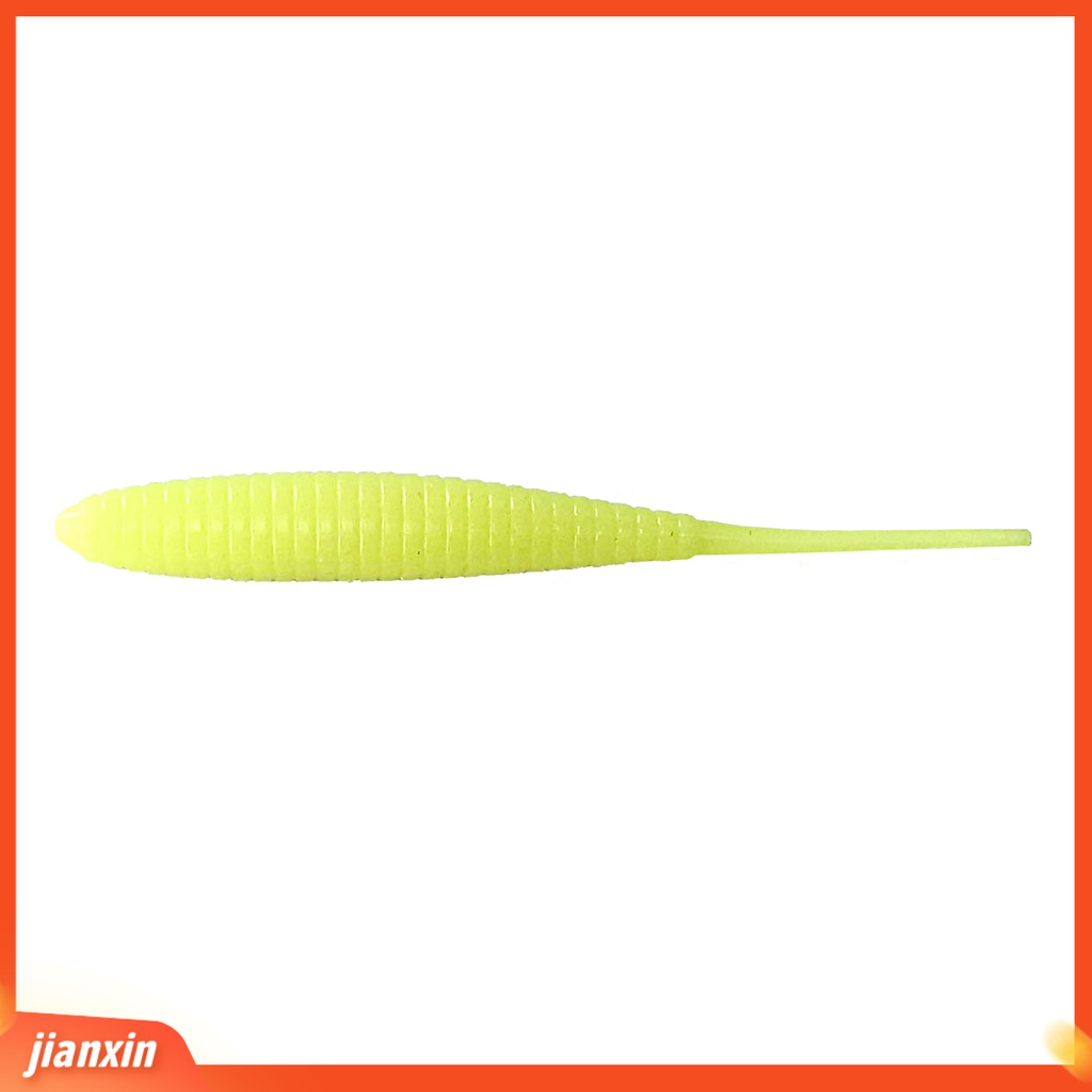 (In Stock) 4 Pcs 100mm 5.5g Lembut Umpan Pancing Cacing Thunderbug Buatan Semua Air Umpan Pancing Perlengkapan Memancing