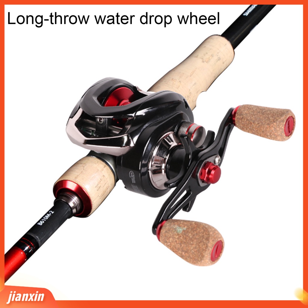 (In Stock) Baitcasting Reel 7plus 1bears Gear Ratio 7.0:1 Kiri /Kanan Tangan Centrifugal/ic Sistem Pengereman Ganda Metal Ultra-Ringan Gulungan Pancing Pengecoran Panjang Universal Untuk Outdoor
