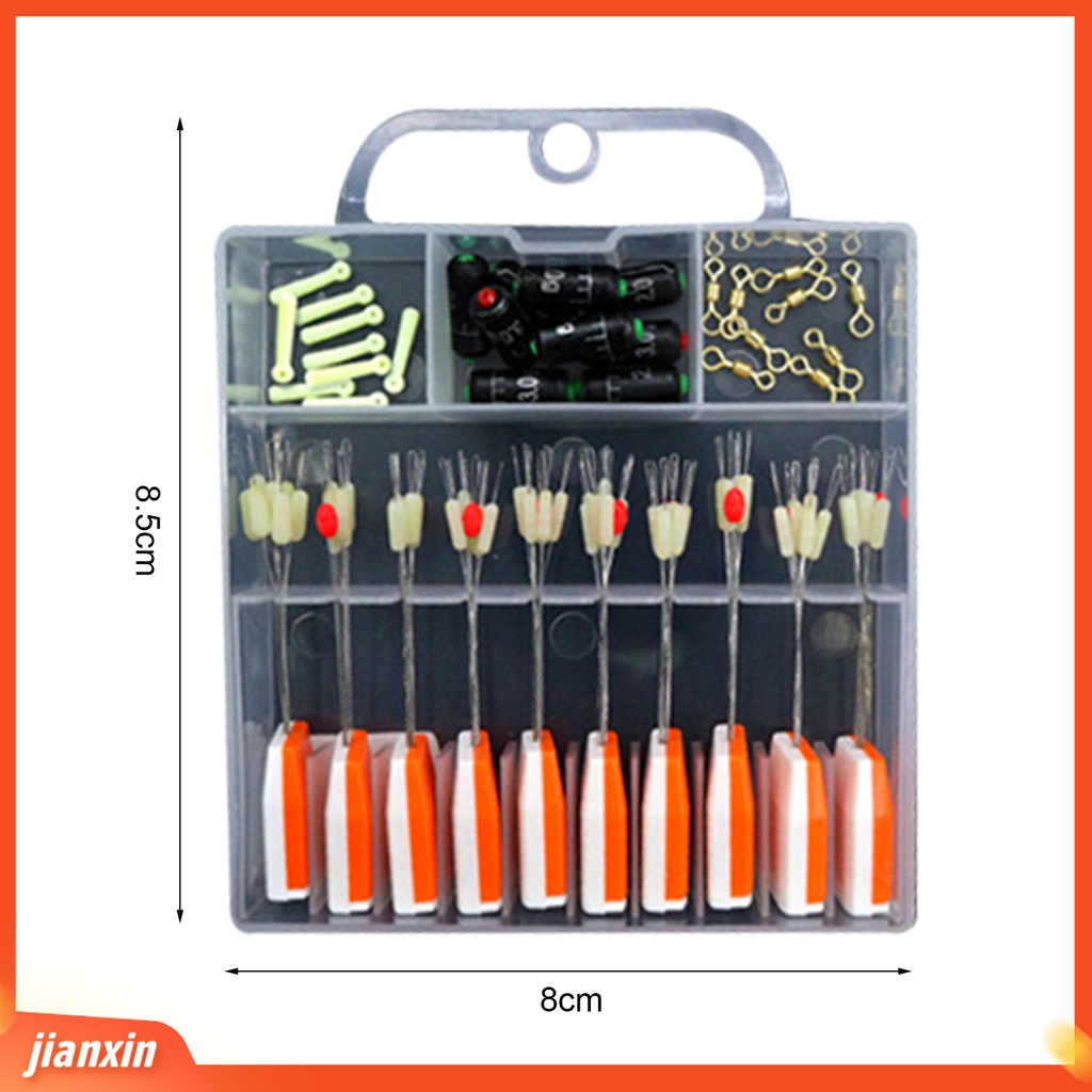 (In Stock) 1set Anti Winding Space Bean Cork Set Putaran Kecepatan Tinggi Konsentrik Anti Korosi Garis Pancing Konektor Set Alat Pancing