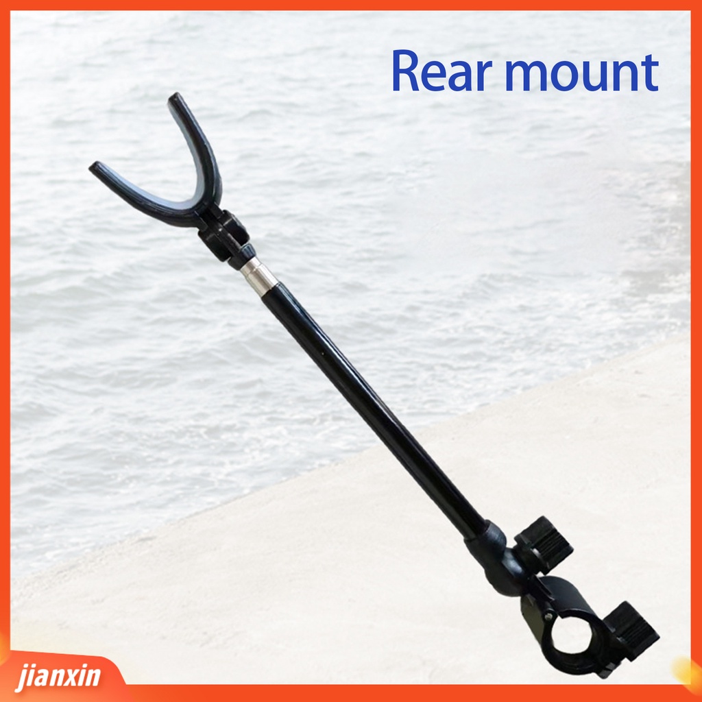 (In Stock) Fishing Rod Stand Stretchable Rotasi 90derajat Pengencang Firm Quick Release Fix Pancing Bracket Gantung Belakang Angling Tools